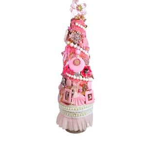Gorgeous Pink Custom Jeweled Tree